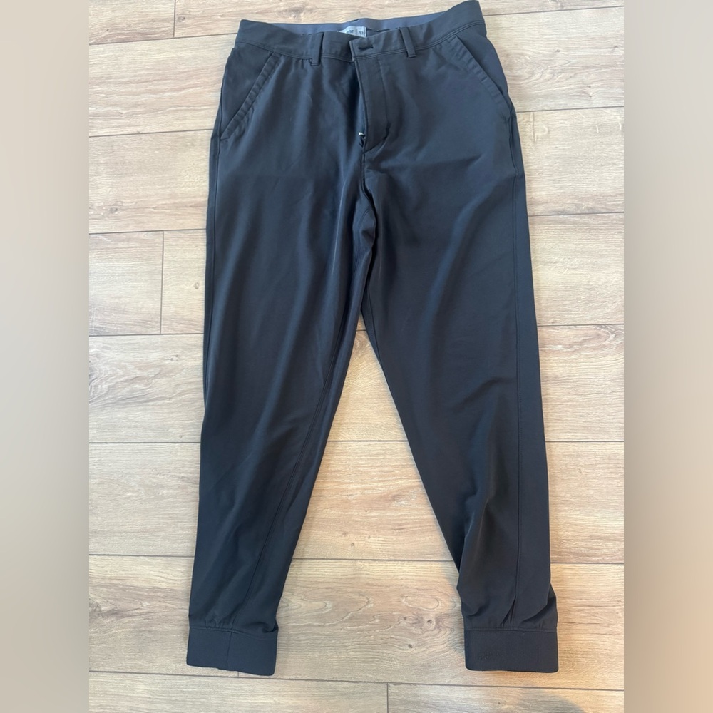 Men's Slim Fit Black Joggers